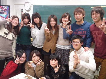 国際文化論コースの学生